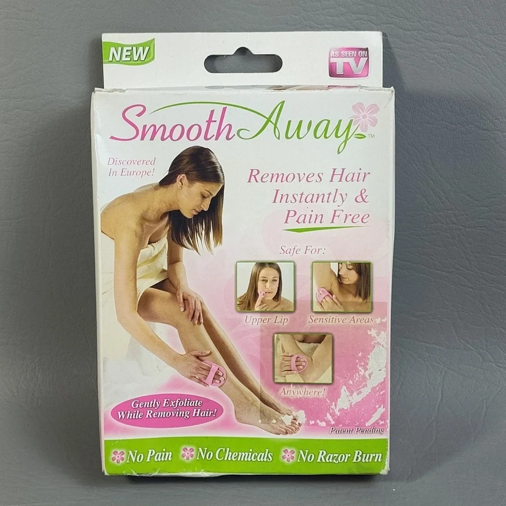 Smooth Away Instant Hair Removal No Pain No Chemicals No Razor Burn As Seen‎ TV